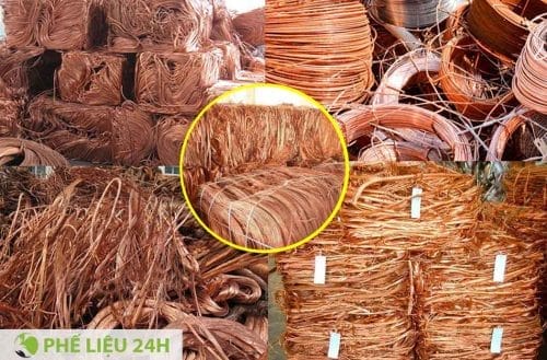 Giá phế liệu tại Vĩnh Long phụ thuộc loại kim loại